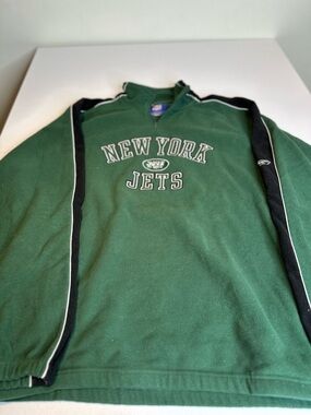 Reebok Green NFL Fleece Pullover